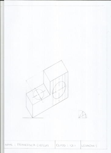 Planometric projection no.3 Francesca 10.1-1